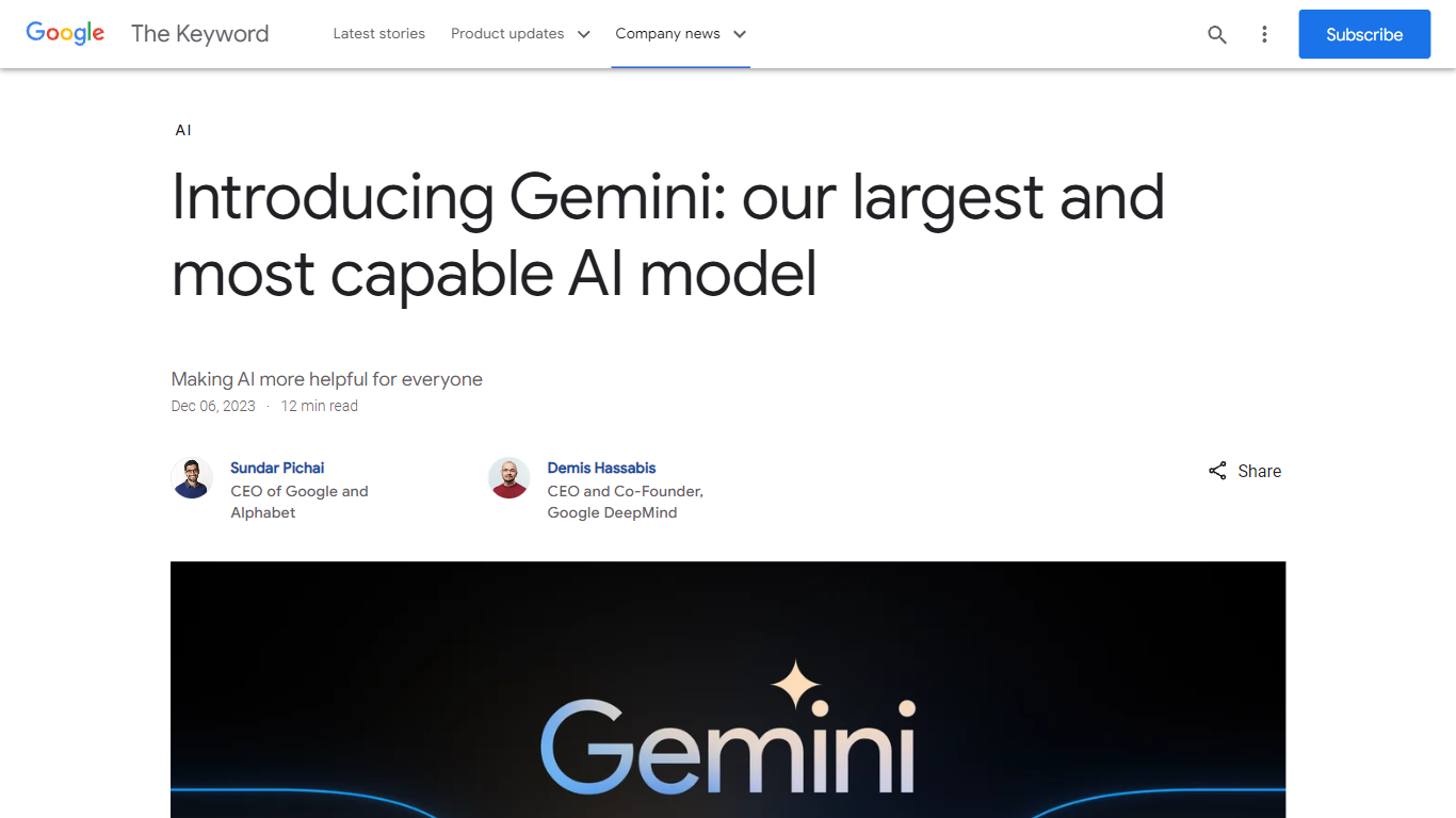 Gemini AI