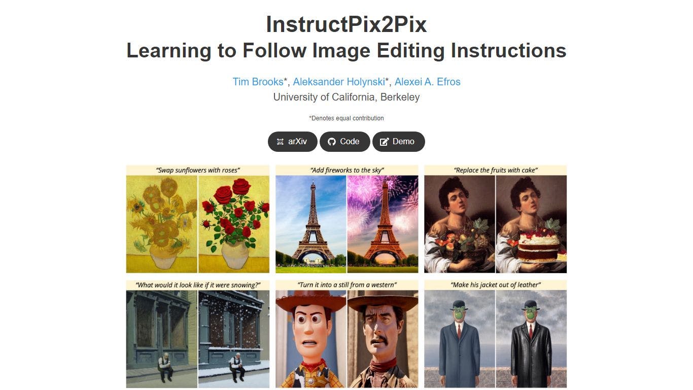 InstructPix2Pix